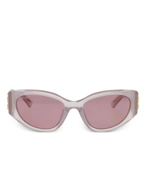 Balenciaga Eyewear cat-eye transparent sunglasses - Pink - zdjęcie produktu nr 1