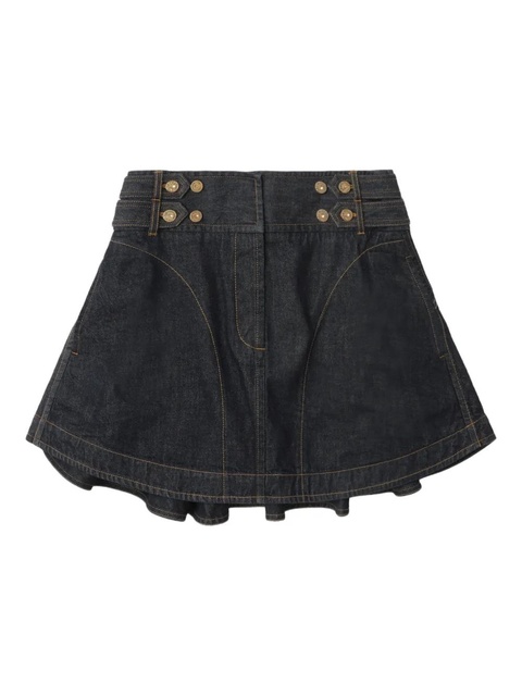 ZIMMERMANN ZIM DENIM CARGO MINI SKIRT NIGHT SKY - Blue - zdjęcie produktu nr 1