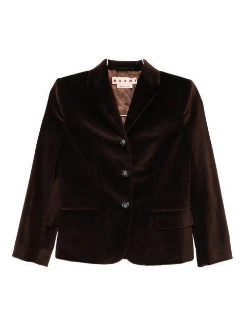 Marni single-breasted blazer - Brown - zdjęcie produktu nr 1