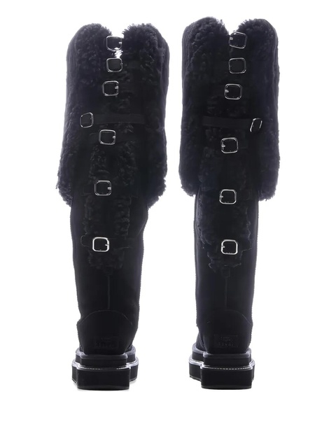 UGG x Sacai buckle-detail thigh-high boots - Black - zdjęcie produktu nr 2