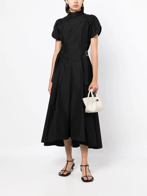 3.1 Phillip Lim high-neck flared midi dress - Black - zdjęcie produktu nr 1