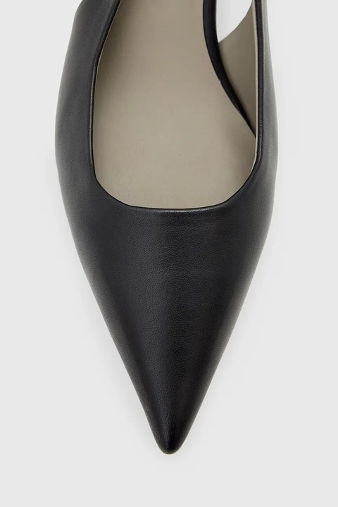 AllSaints szpilki skórzane IDIYA SLINGBACK kolor czarny W021FD - zdjęcie produktu nr 1