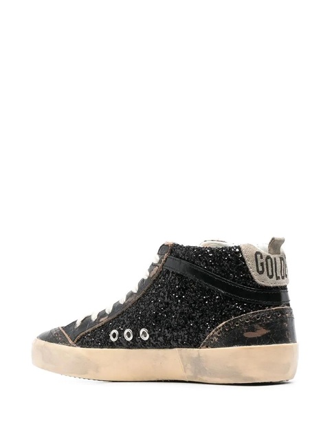 Golden Goose GG Mid Star lace-up sneakers - Black - zdjęcie produktu nr 2