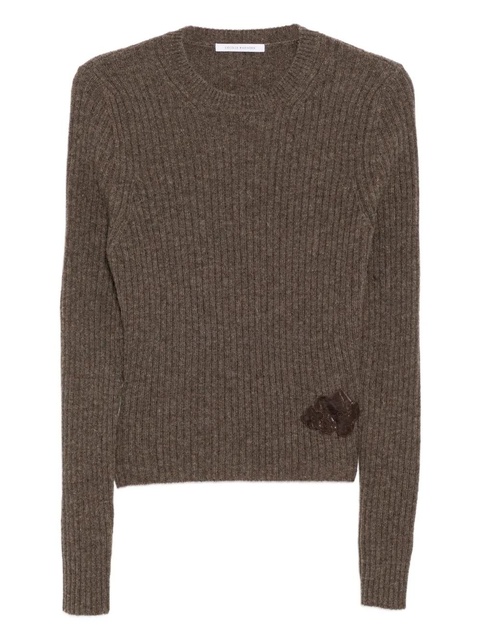 Cecilie Bahnsen Blas jumper - Brown - zdjęcie produktu nr 1