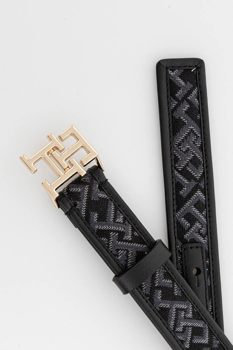 Tommy Hilfiger pasek damski kolor czarny AW0AW17764 - zdjęcie produktu nr 2