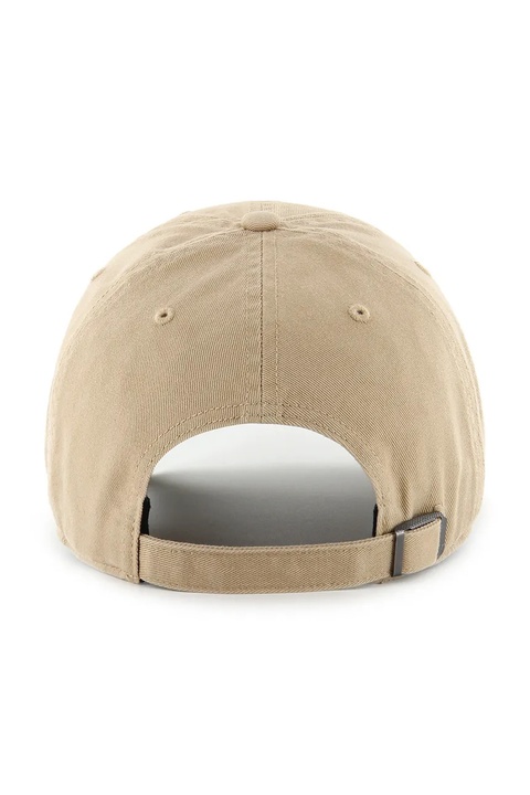 47 brand czapka z daszkiem bawełniana MLB New York Yankees kolor zielony B-BSRNS17GWS-KH - zdjęcie produktu nr 2