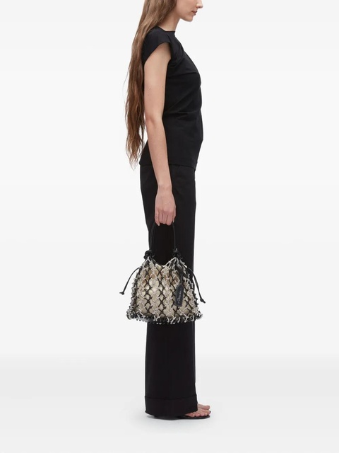 3.1 Phillip Lim mini Sac knotted net tote bag - Neutrals - zdjęcie produktu nr 1