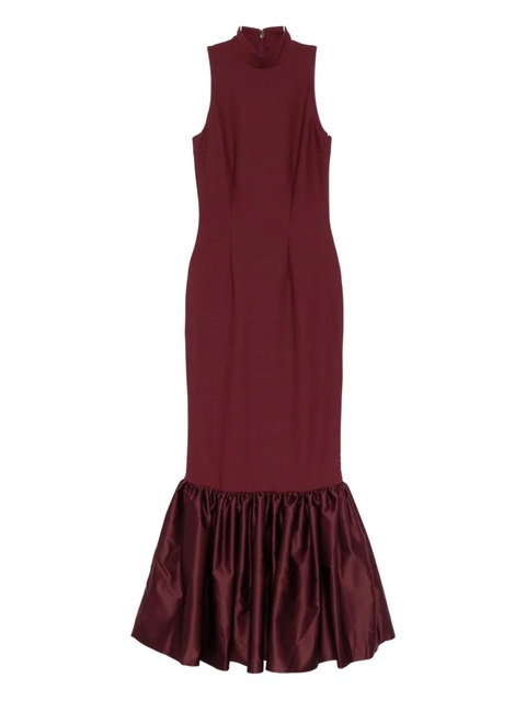 ROTATE BIRGER CHRISTENSEN ruffled-hem maxi dress - Red - zdjęcie produktu nr 2