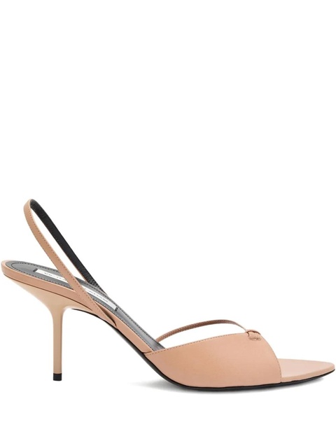 Victoria Beckham 75mm leather sandals - Neutrals - zdjęcie produktu nr 2