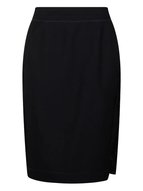 Maison Margiela cotton pencil skirt - Brown - zdjęcie produktu nr 2