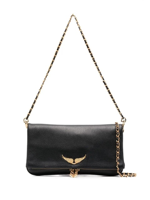 Zadig&Voltaire Rock logo-plaque shoulder bag - Black - zdjęcie produktu nr 1