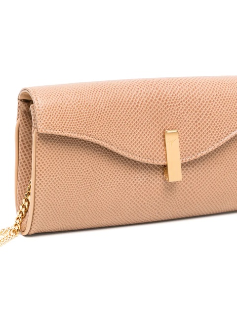 Giuseppe Zanotti Flutie clutch bag - Brown - zdjęcie produktu nr 2