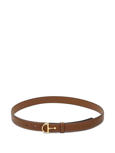 Gucci horsebit-buckle leather belt - Brown - zdjęcie produktu nr 1