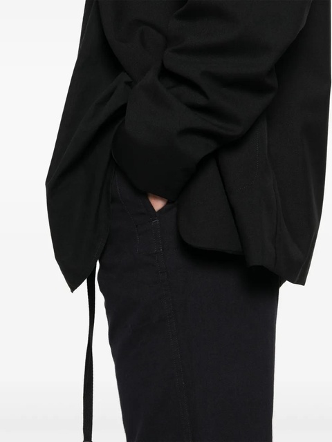 LEMAIRE cotton straight trousers - Blue - zdjęcie produktu nr 2