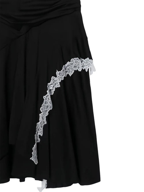 3.1 Phillip Lim lace-trim panelled midi dress - Black - zdjęcie produktu nr 1