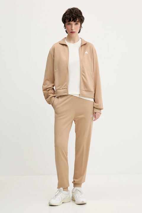 adidas dres Feelcozy damski kolor beżowy JX0514 - zdjęcie produktu nr 1