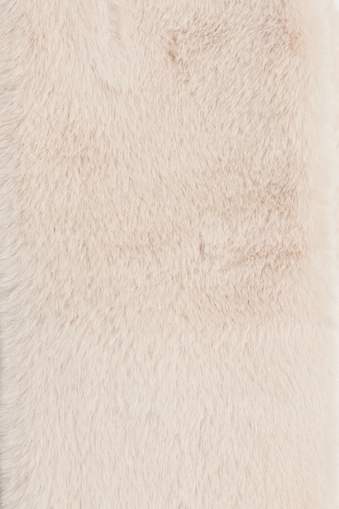 Morgan szalik damski kolor beżowy gładki 5DOUVO - zdjęcie produktu nr 2