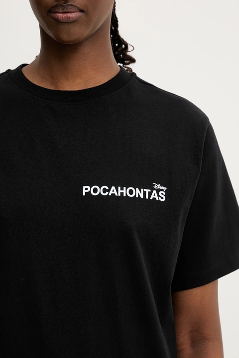 Coperni x Disney t-shirt bawełniany Pocahontas damski kolor czarny DJS03F5036POC - zdjęcie produktu nr 2