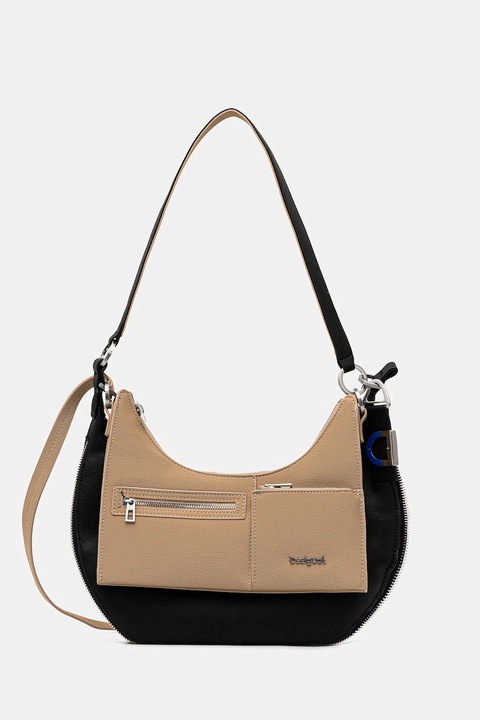 Desigual torebka DELTA LYRA BLACK kolor czarny 25WAXP49 - zdjęcie produktu nr 1