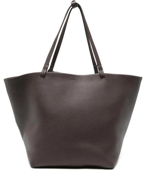 The Row extra large Park textured tote bag - Brown - zdjęcie produktu nr 1