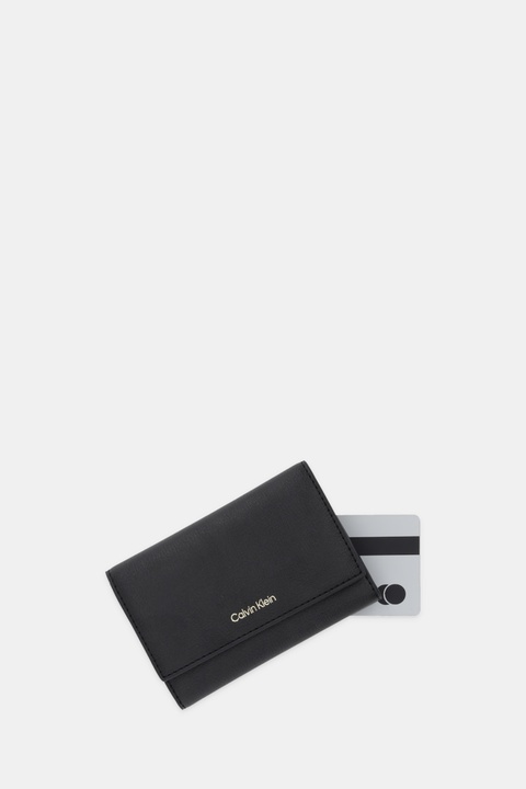 Calvin Klein portfel damski kolor czarny LV04F1117G - zdjęcie produktu nr 2