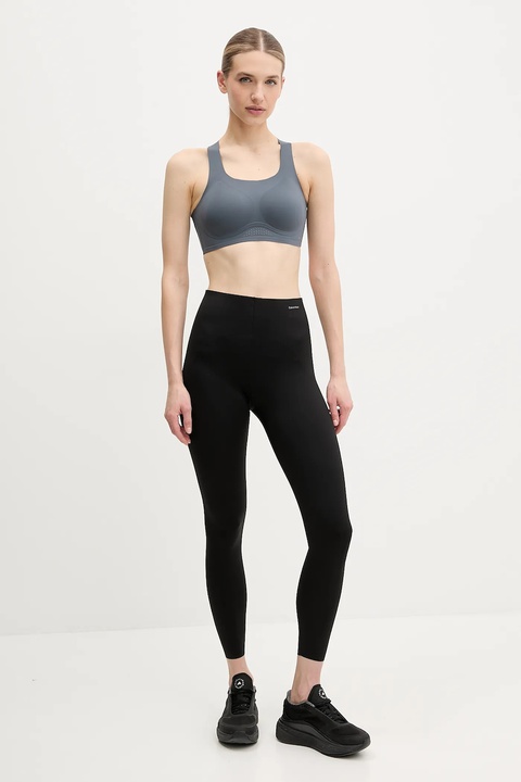 Calvin Klein Performance legginsy treningowe kolor czarny gładkie LVGWS5L606 - zdjęcie produktu nr 2