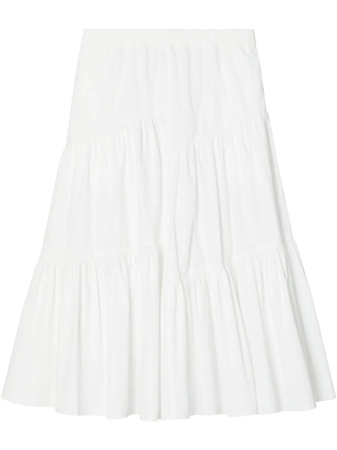 Tory Burch pleated skirt - White - zdjęcie produktu nr 1