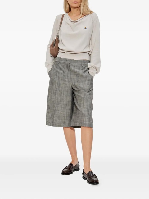 Vivienne Westwood orb-embellished boat-neck sweater - Neutrals - zdjęcie produktu nr 2