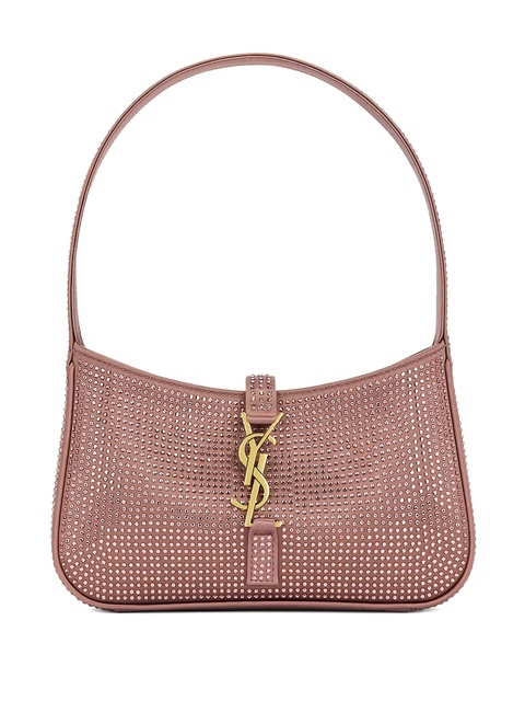 Saint Laurent crystal-embellished mini bag - Pink - zdjęcie produktu nr 1