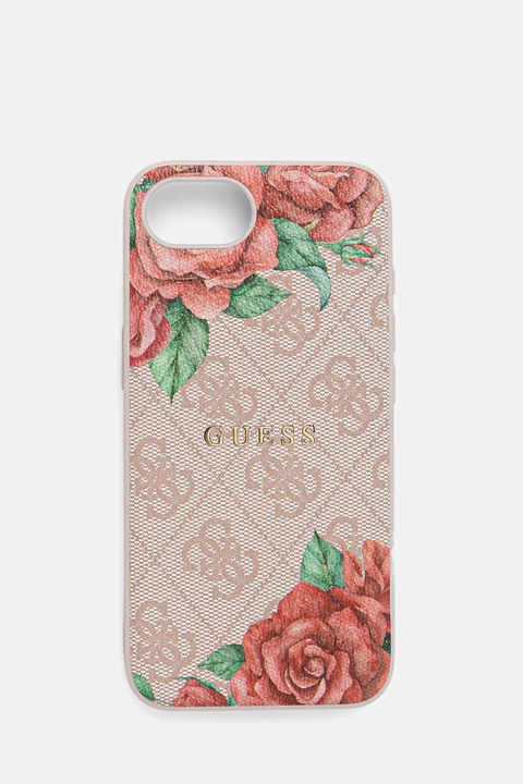 Guess etui na telefon iPhone 16e kolor różowy GUHMPSE4P4ROPEMCP - zdjęcie produktu nr 1