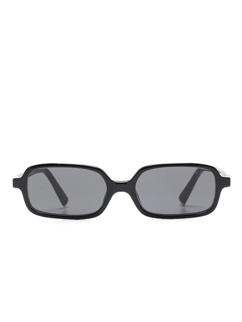 Miu Miu Eyewear rectangle-frame sunglasses - Black - zdjęcie produktu nr 1