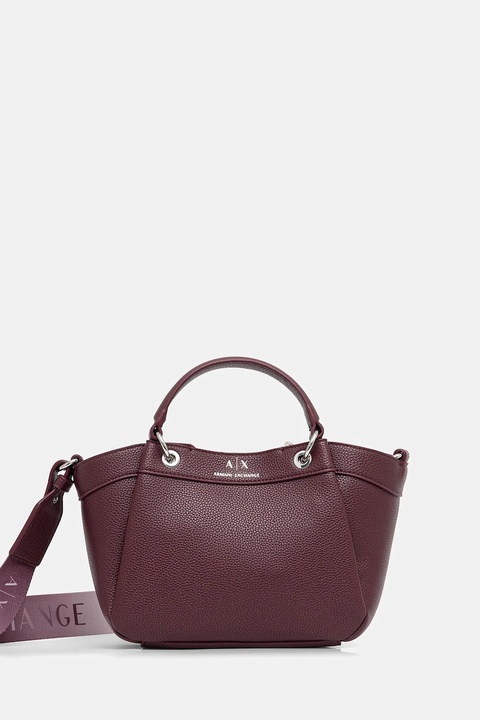 Armani Exchange torebka kolor bordowy 942927 CC783 - zdjęcie produktu nr 1