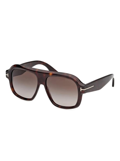 TOM FORD Eyewear pilot-frame sunglasses - Brown - zdjęcie produktu nr 1