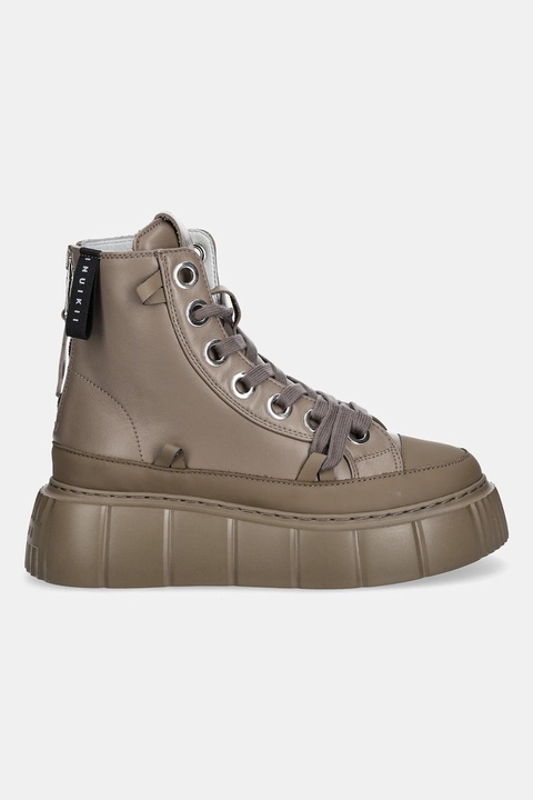 Inuikii trampki Leather Matilda kolor brązowy 1001.002.0042.163 - zdjęcie produktu nr 1