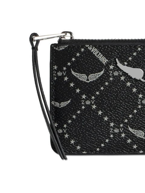 Zadig&Voltaire monogram card holder - Black - zdjęcie produktu nr 1