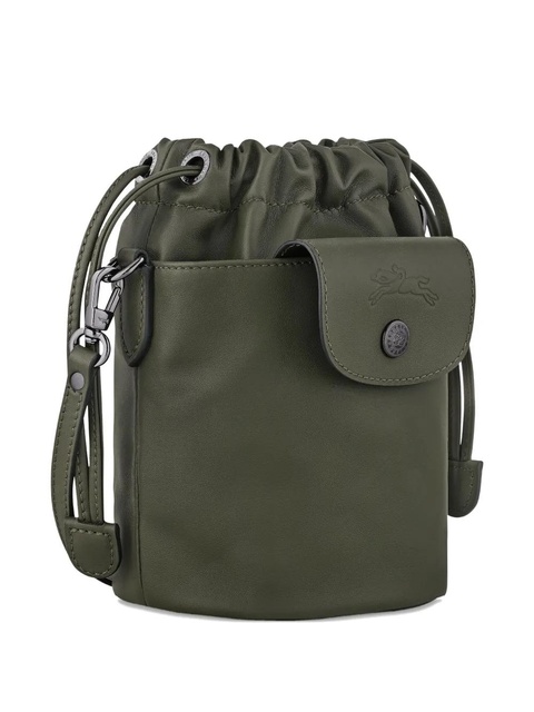 Longchamp small Le Pliage bucket bag - Green - zdjęcie produktu nr 2