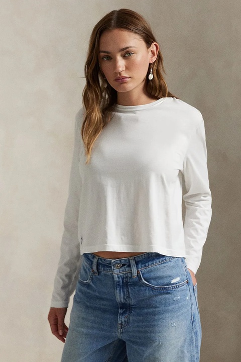 Polo Ralph Lauren longsleeve kolor biały 211967103 - zdjęcie produktu nr 1