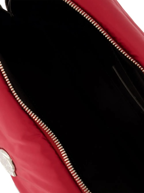 Moncler Caradoc quilted logo-plaque beauty case - Red - zdjęcie produktu nr 1