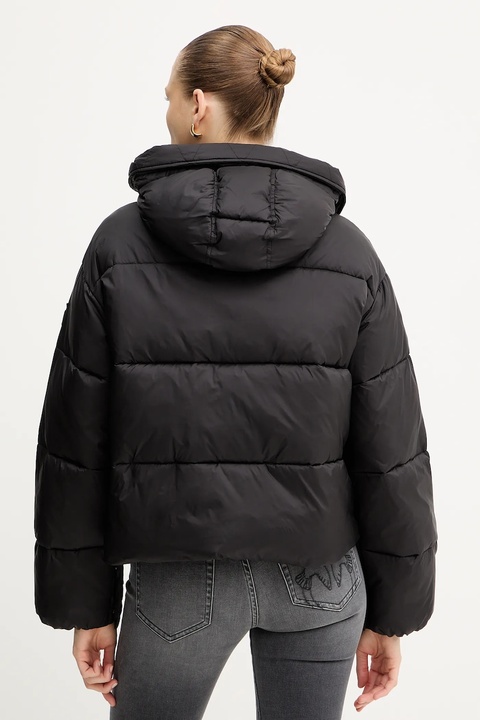 Pinko kurtka kolor czarny zimowa oversize 105656 A2TF - zdjęcie produktu nr 2