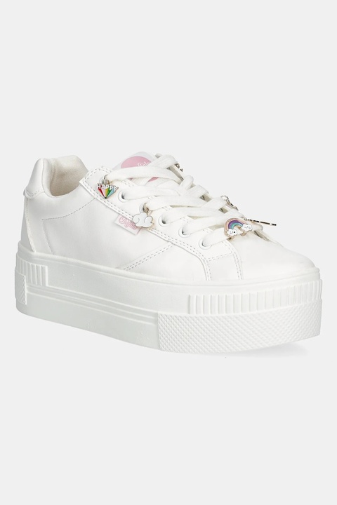 Buffalo tenisówki Paired Charm 2.0 kolor biały 1636406-WHT - zdjęcie produktu nr 1