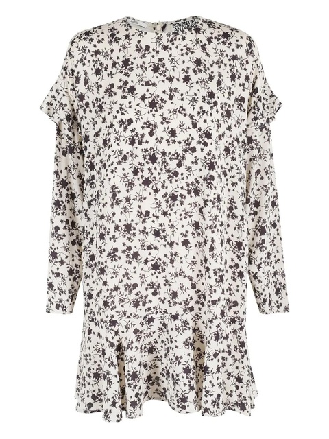 Essentiel Antwerp ruffled mini dress - White - zdjęcie produktu nr 1