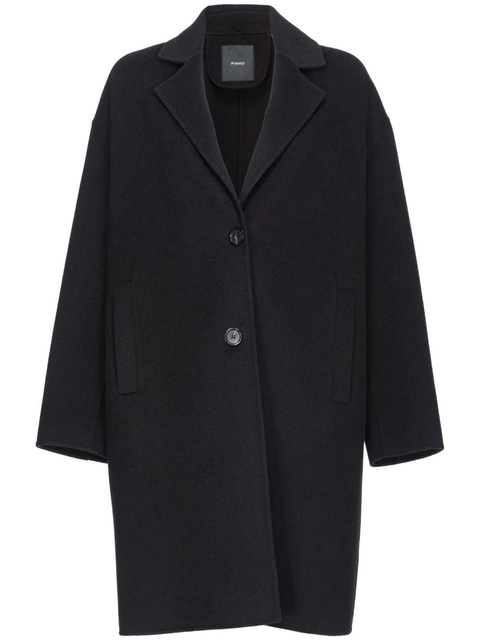 PINKO Cacciavite single-breasted coat - Black - zdjęcie produktu nr 2