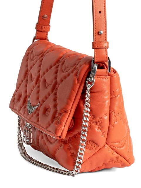Zadig&Voltaire quilted chain shoulder bag - Orange - zdjęcie produktu nr 2