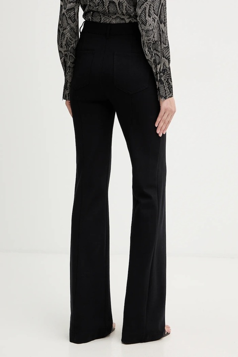 Guess spodnie CHRISSY damskie kolor czarny proste high waist W5BB16 KCMU2 - zdjęcie produktu nr 2