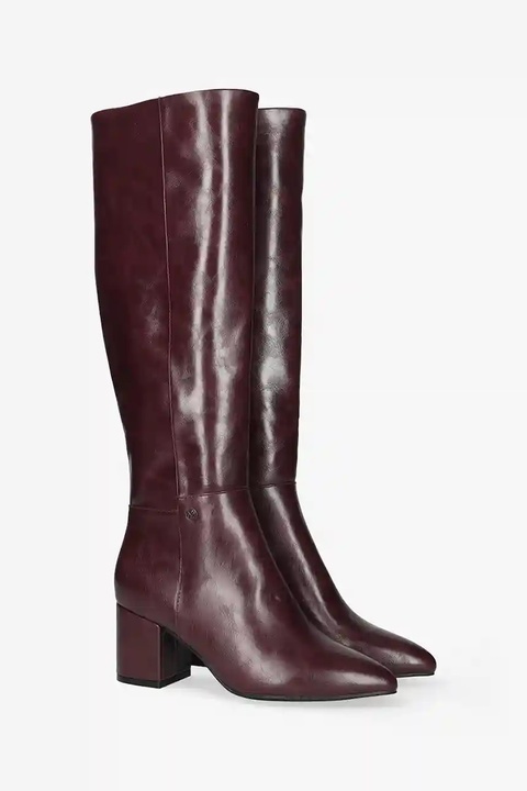 Mexx kozaki PLUCK MILA damskie kolor bordowy na słupku MI001800353W - zdjęcie produktu nr 2