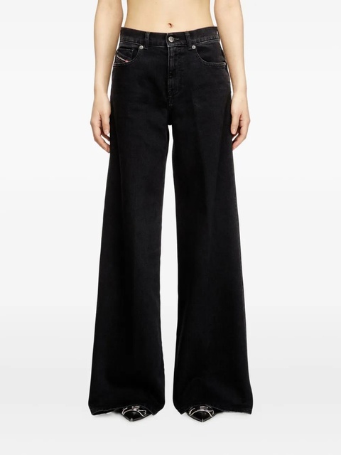 Diesel 1978 D-Akemi 09n89 cotton-blend jeans - Black - zdjęcie produktu nr 2