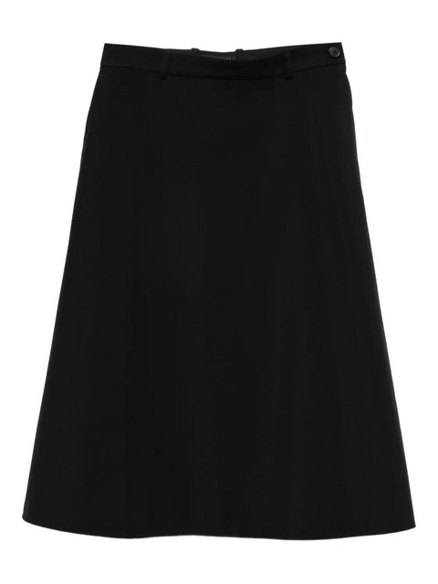 Balenciaga buttoned wool skirt - Black - zdjęcie produktu nr 1