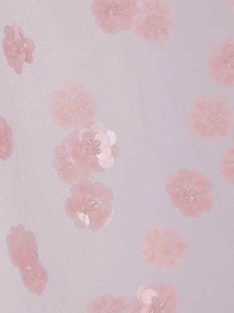 Cecilie Bahnsen sequin-embellished skirt - Pink - zdjęcie produktu nr 2