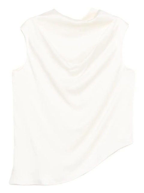 Róhe cowl-neck sleeveless top - Neutrals - zdjęcie produktu nr 1