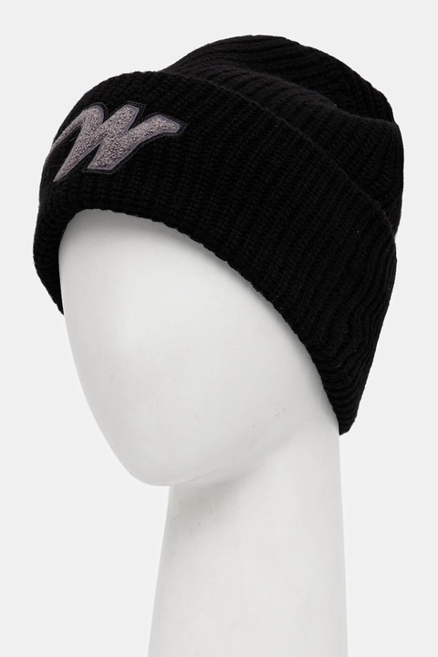 Weekend Max Mara czapka wełniana ALBEN kolor czarny 2525576025600 - zdjęcie produktu nr 1
